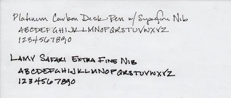 writing sample